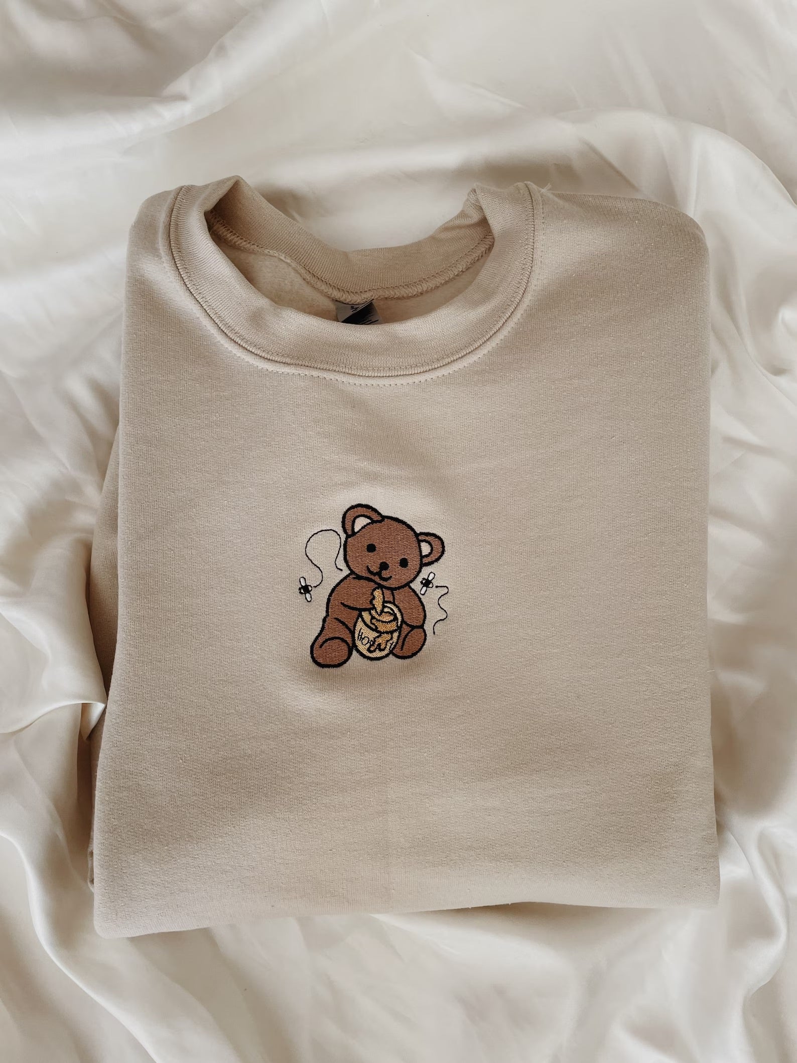 Custom Embroidered | Honey Bear Sweatshirt