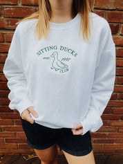 Sitting Ducks Club | Embroidered Sweatshirt