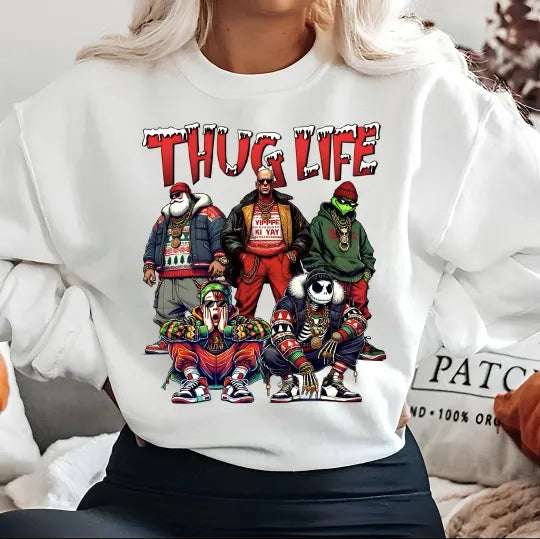 Christmas Movie Character Sweatshirt