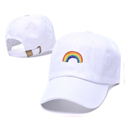 Rainbow Pride LGBT Embroidered Baseball Cap