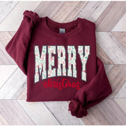 Custom Velvet Christmas Sweatshirt