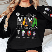 Mama Shirt With Kids Name | Spooky Season Halloween