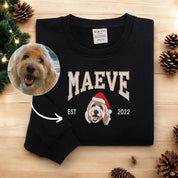 Pet Embroidered Sweatshirt | Christmas  Gift