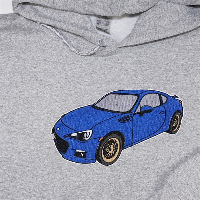 EMBROIDERED｜FOR CAR LOVER｜CUSTOM CAR HOODIE