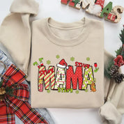 Custom Christmas Mama Kids Names Sweatshirt