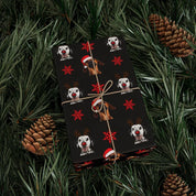 Custom Pet Photo Christmas Wrapping Paper