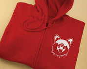 Custom Embroidered | Pet Photo | Zip Up Hoodie