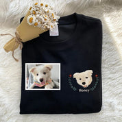 Custom Pet｜From Your Photo｜Embroidered Sweatshirt｜Hoodie