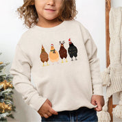 Chicken Farm Animals Ver2 Christmas Sweatshirt