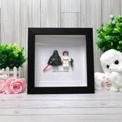 I Love You I Know | Princess Leia & Han Solo | Mini Figure | Star Wars | Frame | Gift | Love | Valentine's Day