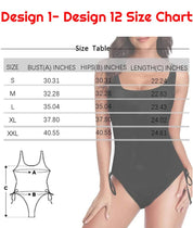 Custom Face Swimsuit Personalized Photo Women's Bathing Suit Bikini Set Swimwear