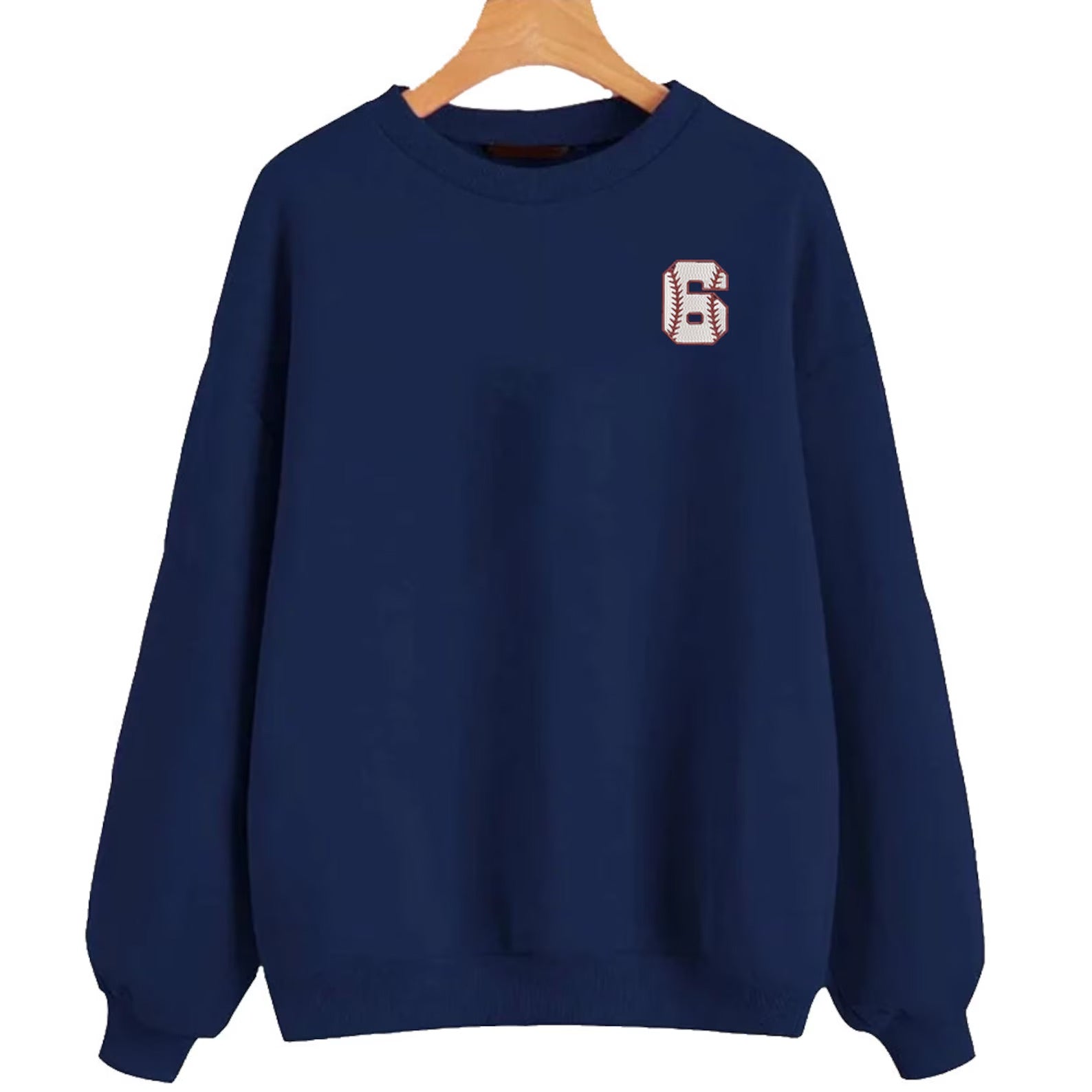 Personalized Baseball Mom Sweatshirt｜Custom Numbers With Kid Names