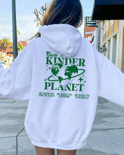 Create A Kinder Planet Sweatshirt, Earth Day Sweat