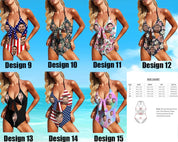 Custom Face Swimsuit Personalized Women's Bathing Suit with Photo Bikini