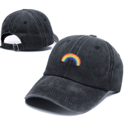 Rainbow Pride LGBT Embroidered Baseball Cap