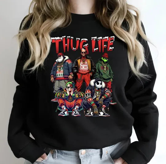 Christmas Movie Character Sweatshirt