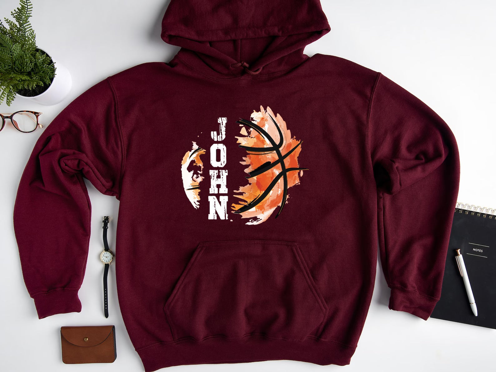 Personalized Basketball Hoodie