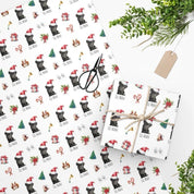 Custom Wrapping Paper Using Pet Photo Personalized Dog Christmas Wrapping Paper