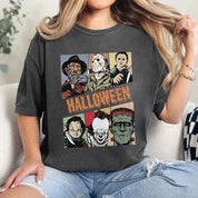 Retro Halloween Horror Movie Shirt