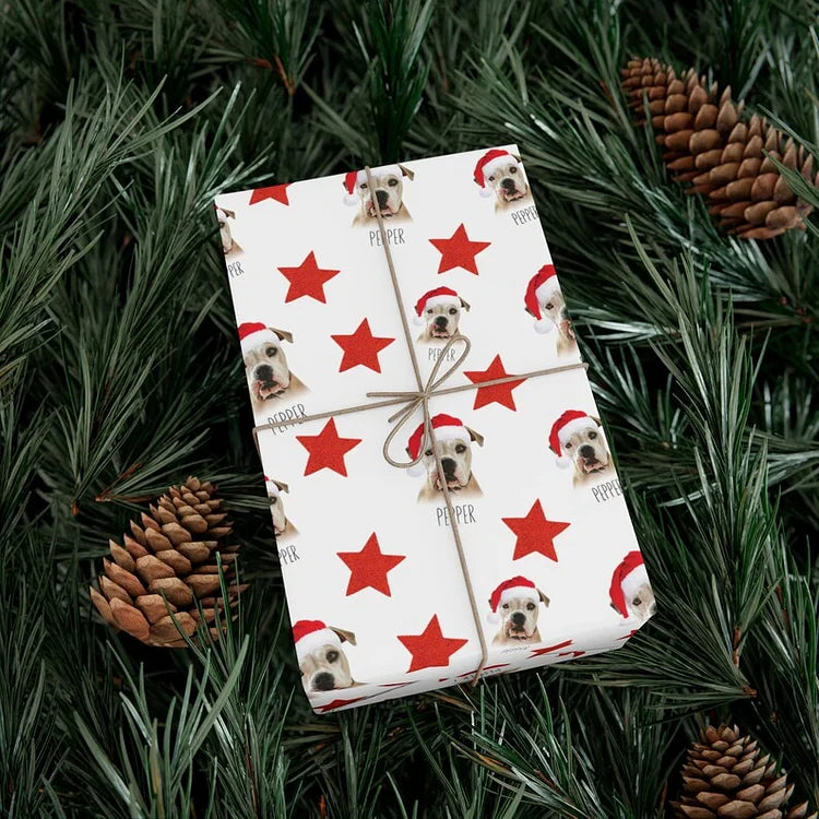 Custom Wrapping Paper from Pet Photo