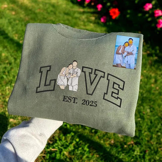 Personalized Embroidered Portrait from Photo