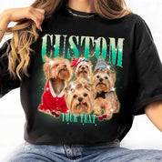 Christmas Bootleg Dog Tee Sweatshirt | Retro Xmas T Shirt Hoodie