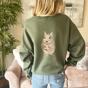 Custom｜Pet Fullbody Fullcolor｜Embroidered｜T-shirt Sweatshirt Hoodie