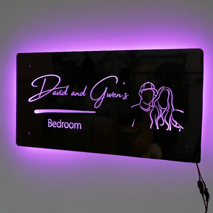 🔥Personalized Name Mirror - Light Up Mirror