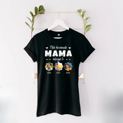 This Awesome Mama Belong to, Personalized Mom Shirt with Kid's Name