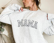 Personalized Mama Sweatshirt｜With Kid Names on Sleeve