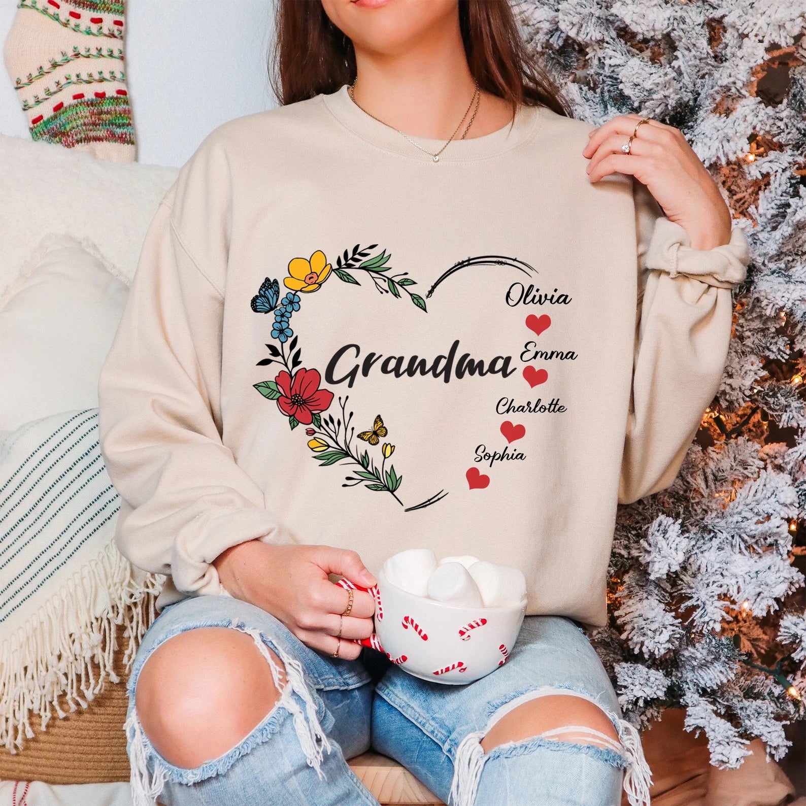 Custom Grandma Sweatshirt