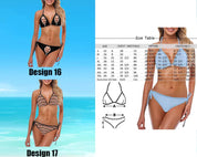 Custom Face Swimsuit Personalized Women's Bathing Suit with Photo Bikini