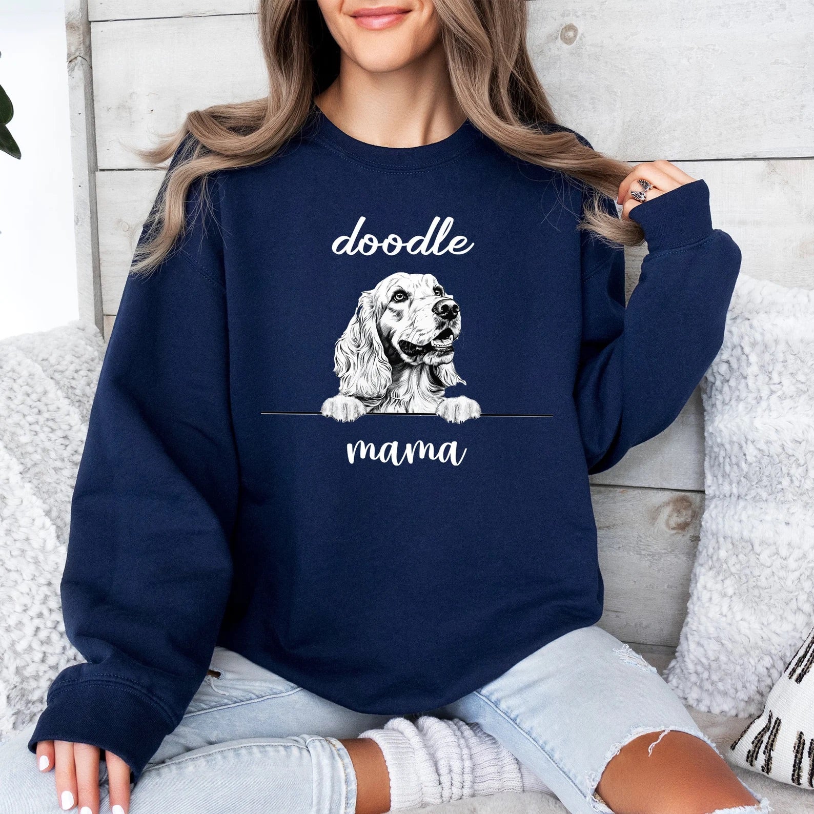 Doodle Dog Mom Sweatshirt