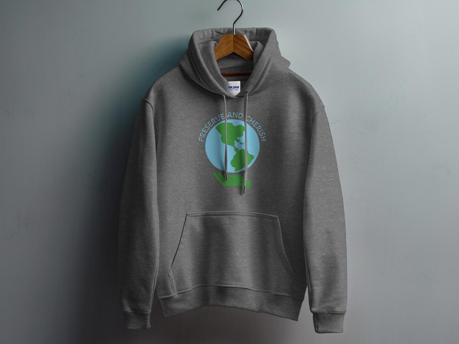 Bewahren und schätzen Sie Hoodie, Retten Sie die Welt Hoodie