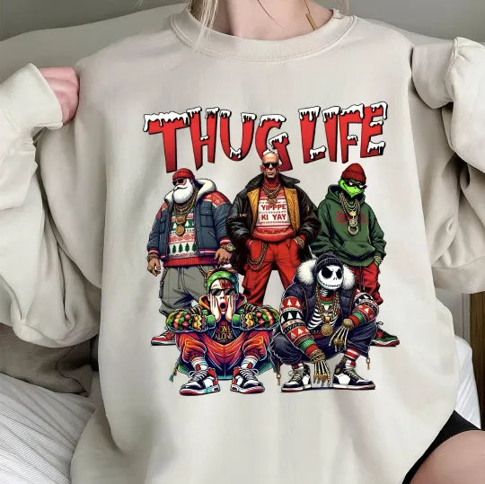 Christmas Movie Character Sweatshirt