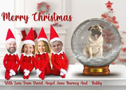 Christmas Cards | Personalized Family Portrait Funny Christmas