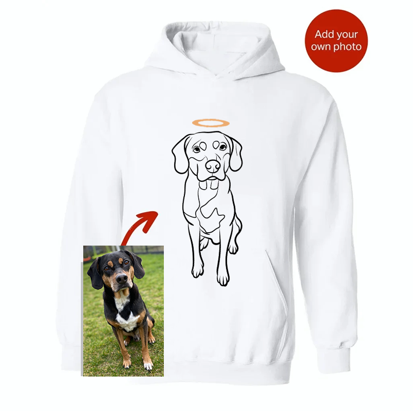 Custom｜Pet Photo｜Embroidered Sweatshirt