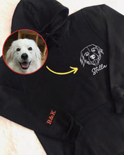 Personalized | Pet Embroidered | Sweatshirt Hoodie T-shirt