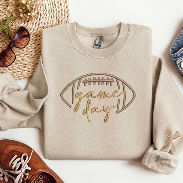 Embroidered Game Day Shirt