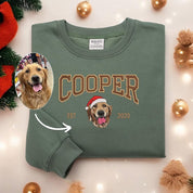 Pet Embroidered Sweatshirt | Christmas  Gift