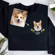 Custom Dog Portrait｜Embroidered Sweatshirt｜Custom Pet Hoodie