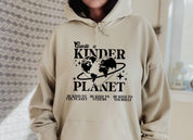 Create A Kinder Planet Sweatshirt, Earth Day Sweat