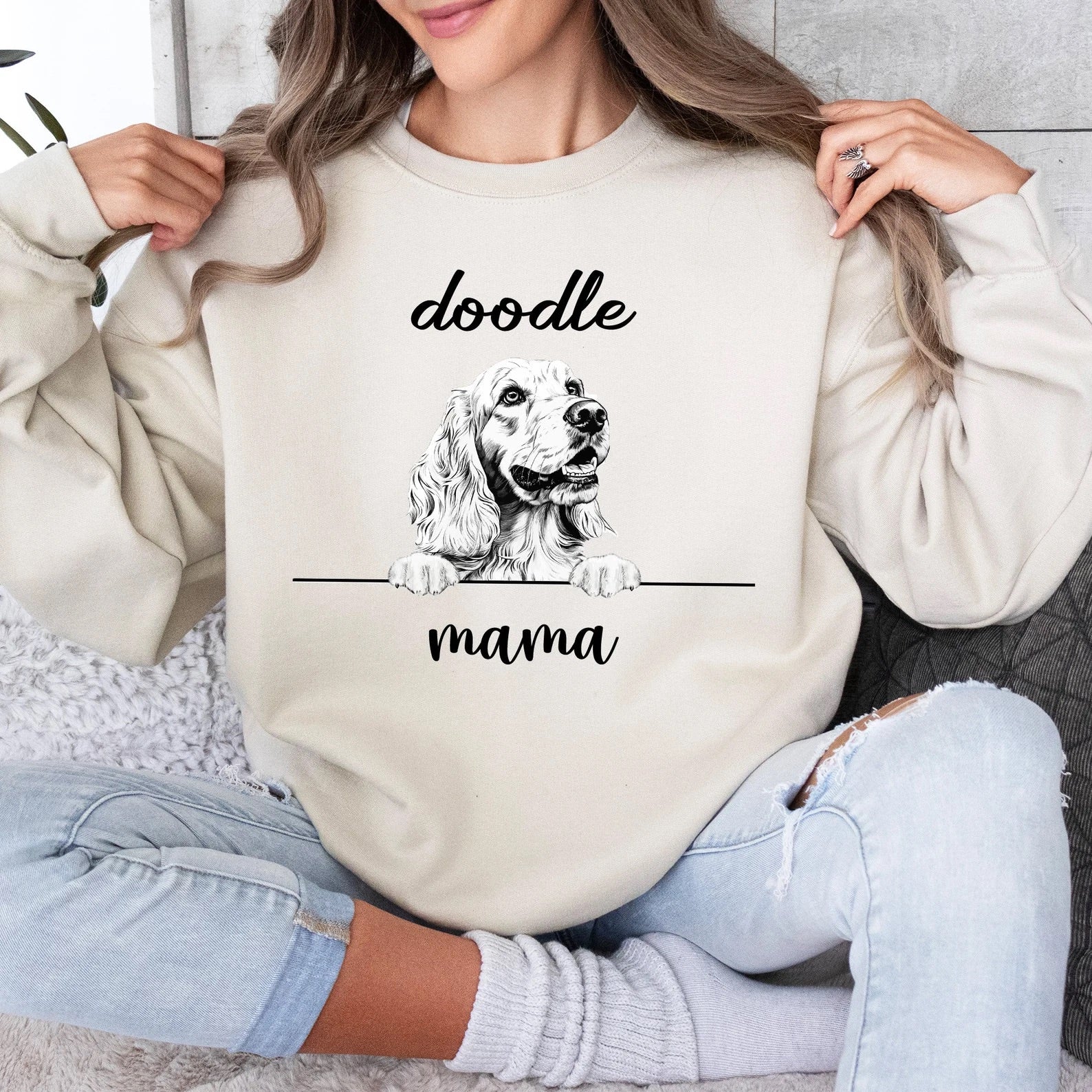 Doodle Dog Mom Sweatshirt