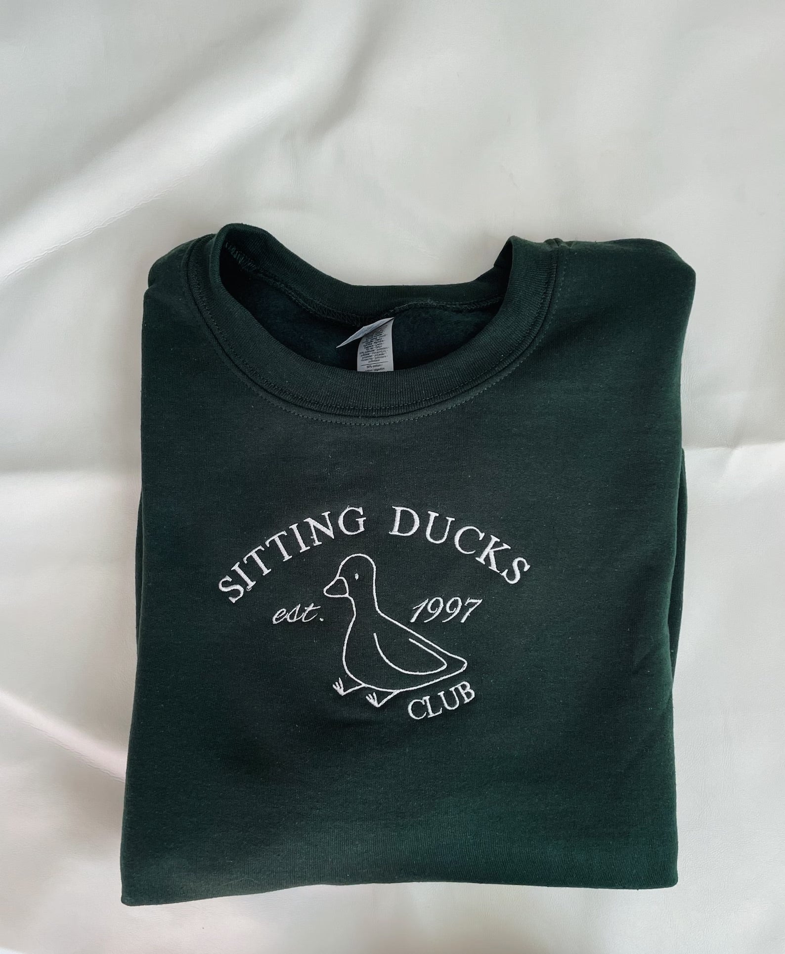 Sitting Ducks Club | Embroidered Sweatshirt