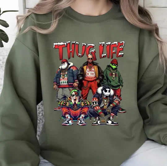 Christmas Movie Character Sweatshirt