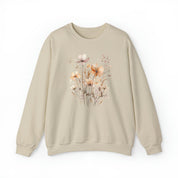 Vintage Pressed Flowers Sweatshirt