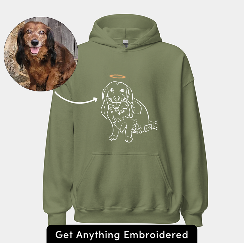 Custom｜Pet Photo｜Embroidered Sweatshirt