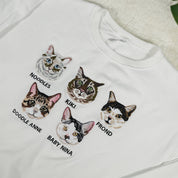 Custom Embroidered Pet T shirt｜Personalized｜For Pet Lover