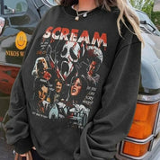 Ghost Face Scream Horror Movie Shirt