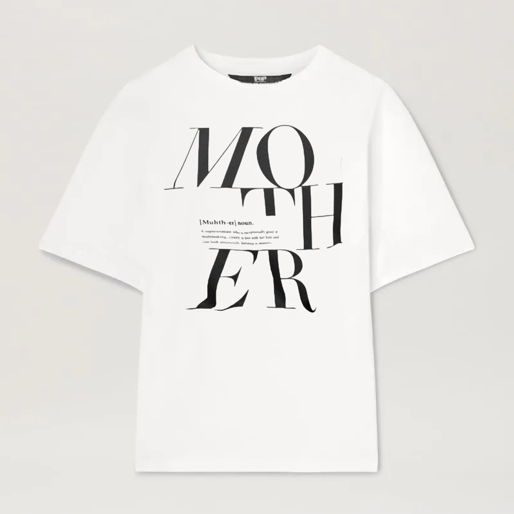 T-Shirt mit Remix-Logo von Mother 